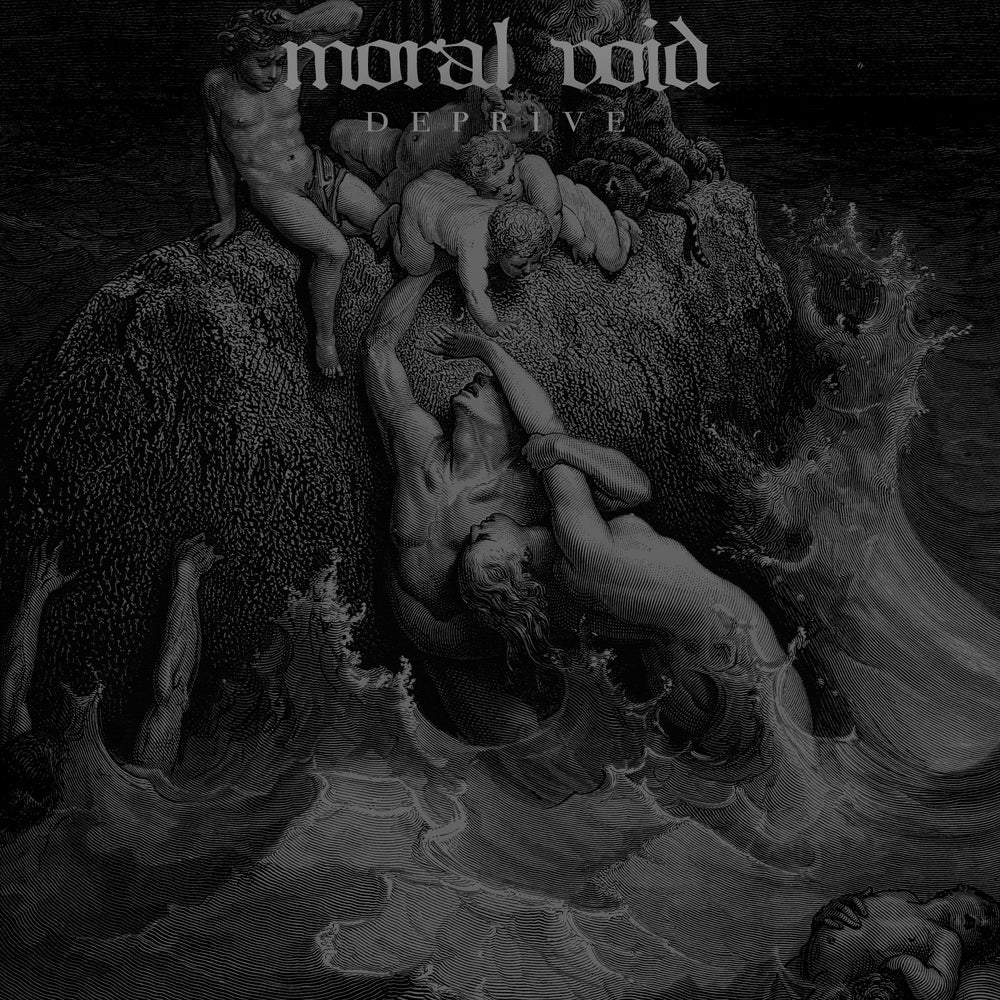 (image for) Moral Void - Deprive LP (Silver w/ Black)